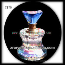 Schöne Kristallparfümflasche C176